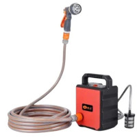 Акумуляторна помпа для води Pump-01 з двома акумуляторами  розпилювачем і шлангом 5 м  універсальний помічник для будь-яких завдань